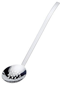 Cuchara de hielo para bartender de acero inoxidable 18/10 para cócteles, 22 cm, profesional