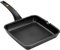 BRA Efficient Grill asador liso, 28 cm, aluminio fundido con antiadherente, apta para inducción, libre de PFOA