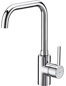 Roca,Targa,Grifería monomando exterior para cocina con caño giratorio,A5A8360C00