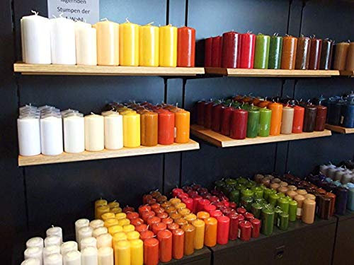 20 kg Qualitäts Stumpenkerzen Paket Kerzen TOP RAL Ware (7,00 / kg)