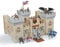 Papo - Ritterburg des Waffenmeisters - Spielburg für Kinder ab 3 Jahren - Erweiterbares Mittelalter-Spielset mit Zugbrücke - Holzdesign für Papo-Figuren - Inklusive Fahnen & Schilde - 60002