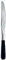 Alessi 40 Range Dessert Knife, Set of 6 Pieces