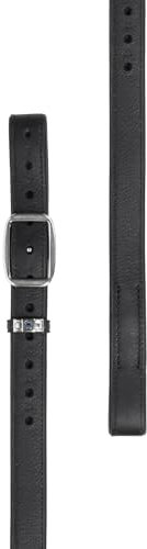 Stübben Steigbügelriemen Mono de Luxe Breite 1 Zoll - schwarz - M (68cm)