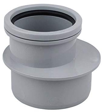 Wavin OSMA 110mm Soil 4S095 S/S Reducer - 110mm X 82mm Grey