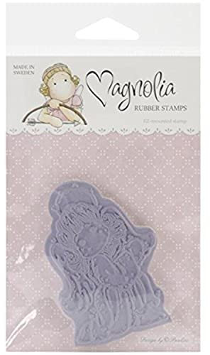 Magnolia Gummi Krippe selbst Stempel 6,5 x 3,5 Package-Angel Tilda W/Gloria