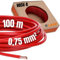 Lapp Cable de PVC 100 metros (H05V-K, 1 x 0,75 mm², 100 m), color rojo