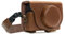 Megagear Ever Ready Custodia In Finta Pelle Per Fotocamera Compatibilie Con Sony Cyber-Shot Dsc-Rx100 Vi, Dsc-Rx100 V, Dsc-Rx100 Iv (Marrone Scuro)