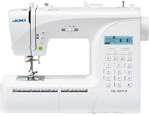 JUKI Macchina da Cucire Elettronica, Metallo, Bianco, 40 x 18,8 x 29 cm