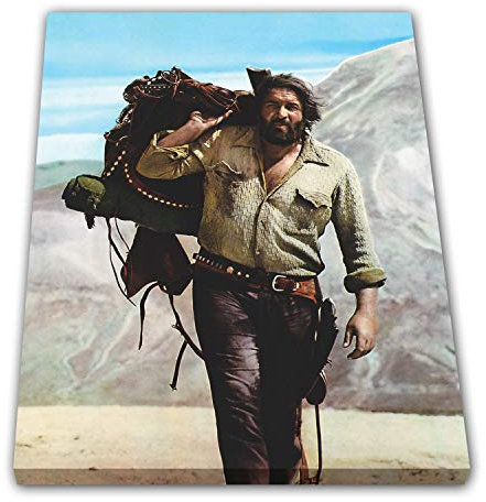 Bud Spencer - Bambino (Vier Fäuste für ein Halleluja) - Leinwand (80x120cm)