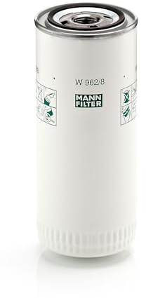 MANN-FILTER, W 962/8 Oil Filter | For Trucks & Buses, Highest Filtration Performance, Engine Protection, High Quality Sealing, True OE Engineering