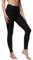 TLC Sport Damen Figur Straffung Abnehmen Kompression Sport Taille Kontrolle Ebene Gym Leggings-Schwarz-Large (42)