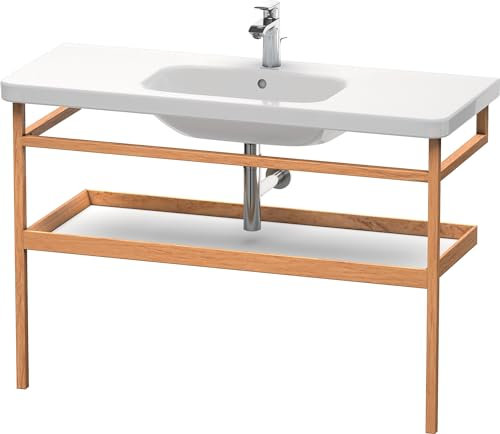 Duravit Handtuchhalter mit Ablage DuraStyle 440x1140x300mm, weiß matt/eiche massiv, DS988401876