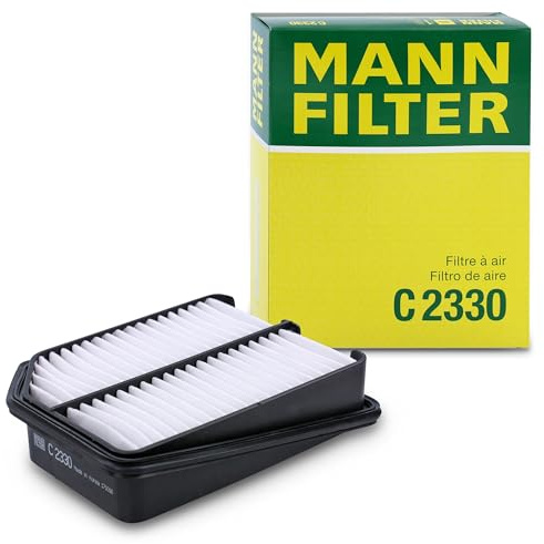 MANN-FILTER, C 2330 Luftfilter | Für PKW, Saubere Luftzufuhr, Langlebiges Filtermedium, Passgenaues Design, Echte OE-Technologie