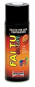 AREXONS Vernice spray nero opaco per marmitte 400ml Vespa (Marmitte Tubi Scarico e Parti) / Spray paint matt black for exhaust 400ml Vespa (Exhaust pipes and mufflers Parts)