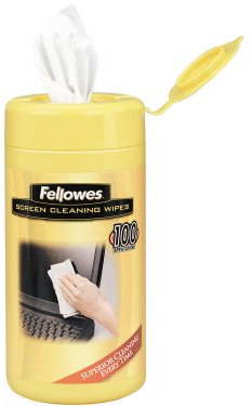 Fellowes Toallitas Para Limpieza de Pantallas 100 Unidades
