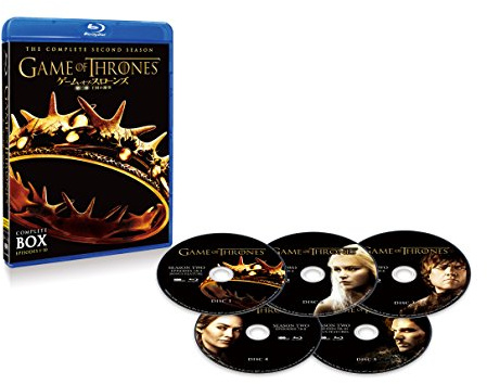 ゲーム・オブ・スローンズ 第二章:王国の激突 コンプリート・セット(5枚組) [Blu-ray]