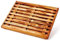 DAS OLIVENHOLZBRETT® Brotschneidebrett mit Auffangbehälter 41cm x30cm