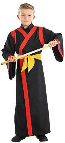 Fun Shack Costume Samouraï Enfant, Costume Samourai Enfant, Deguisement Samourai Enfant, Déguisement Samourai Enfant, Samourai Deguisement Garcon, Costume Enfant Carnaval Taille M