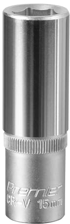 Sealey S1215D 15mm 1/2Sq Drive Deep WallDrive Socket