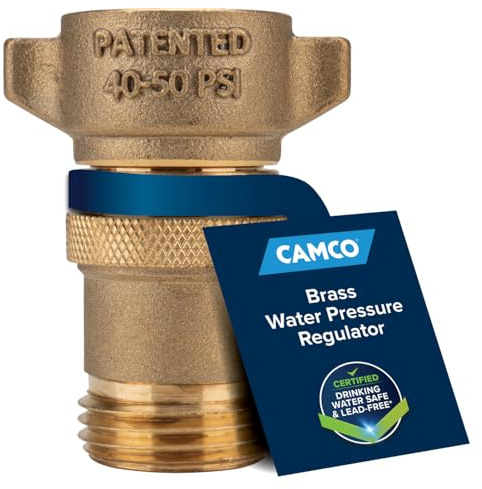 Camco Laiton Régulateur de Pression de l'eau