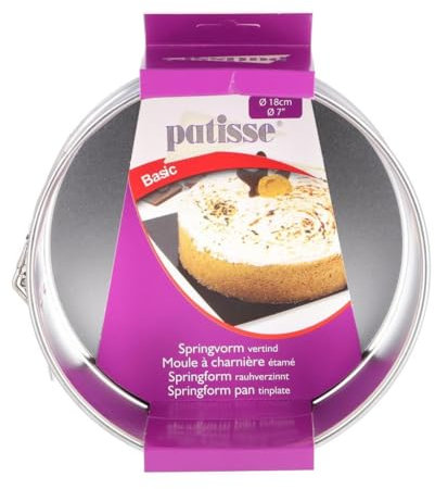 patisse 2048161 Basic Moule à Charnière 18 cm