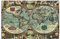 Vliestapete Premium Weltkarte - Die alte Welt - Fototapete Breit Vlies Tapete Wandtapete Wandbild Foto 3D Fototapete, Größe HxB: 190cm x 288cm