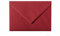 Paper24 25 Umschläge B6 feuchtklebend 120 g/qm, Briefumschläge 12,5 x 17,5 cm für Hochzeit, Geburtstag, zum Basteln in der Farbe Bordeaux