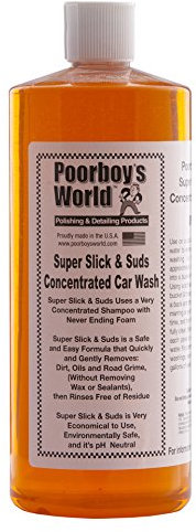 PoorBoys B0007 Super Slick & Suds Car Shampoo 32oz (946ml)