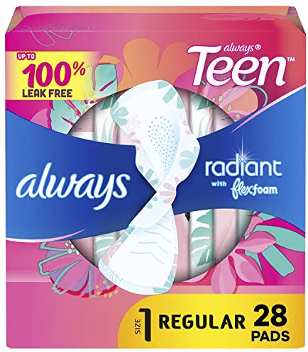 Always Totally Teen Radiant Infinity Einlagen, 28 Stück