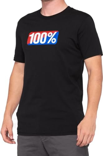 Desconocido 100% Classic T-Shirt, Unisex, Erwachsene, Schwarz, SM