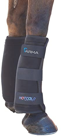Shires Arma Hot/Cold Relief Boots - Black