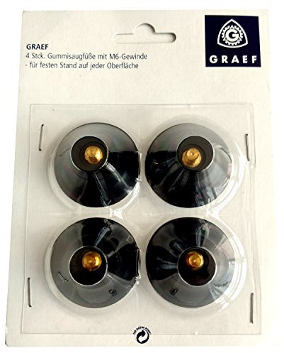 GRAEF Allesschneider Gummi-Saugfüße