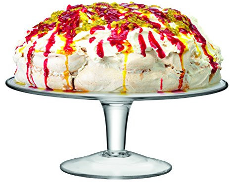 LSA International Serve Kuchenplatte, Glas, Clear, Ø30cm