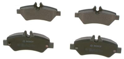 Bosch BP1033 - Brake Pads Car Rear Axle - Bosch Quality - Reduced Noise and Dust - ECE-R90 Certified - Copper-Free - 1 Set of 4 Pads