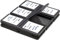 XIT XTMCASE 12 Piece SD/SDHC Memory Card Hard Plastic Case