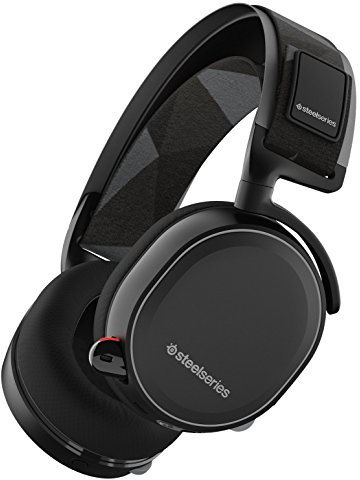 SteelSeries Arctis 7 (Edición Legado) - Auriculares para juego, Inalámbrico, DTS 7.1 Surround para PC, Mac, PlayStation 4, Móvil, VR, color Negro