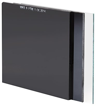 ROTHENBERGER Industrial Schweißer-Schutzglas, 1 Paar, DIN 9, 530205