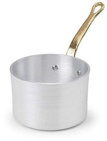Pentole Agnelli Linea 1932 Casseruola a servire, Ottone, Alluminio, 10 cm