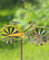 condecoro Gartenstab Fahrrad Gartenstecker mit antikem Charme, gelb
