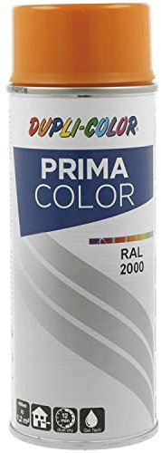 Dupli-Color Lackspray Prima 400ml, gelb orange glänzend/RAL 2000