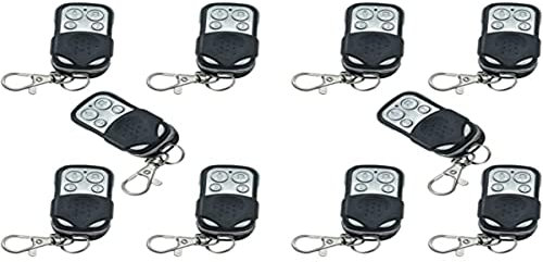 GC GLOBALCOMMERCE Telecomando per cancello automatico, Unniversale a 433,92 mhz, Confezione da 10