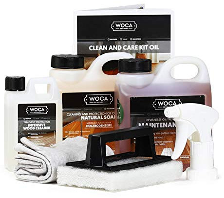 WOCA Denmark Pflegebox Natur für geöltes Parkett und Holz