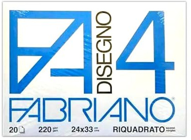 Fabriano 462059 Zeichenalbum, 24 x 33 cm