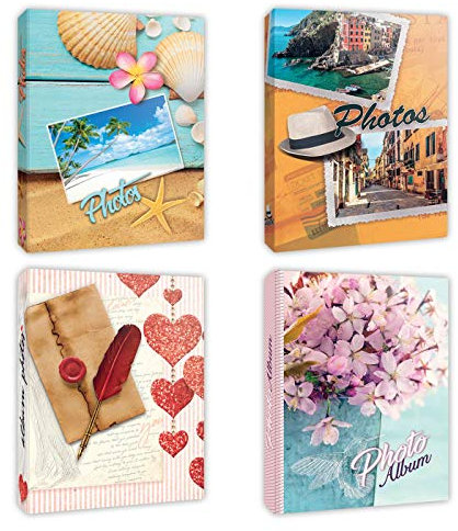 ZEP Album Carta Einsteckalbum 100 Fotos, mehrfarbig, 12 x 18 cm, Modell sortiert