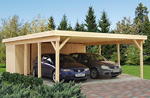 AS Palmako Geräteraum für Carport Richard 2