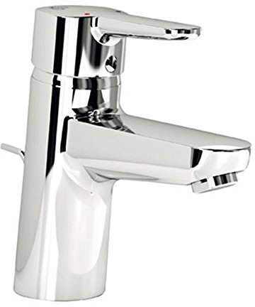 Ideal Standard B9919AA Waschtisch -Einhebelmischer BLUE 112mm, mit Ablauf -Garnitur, Niederdruck verchromt