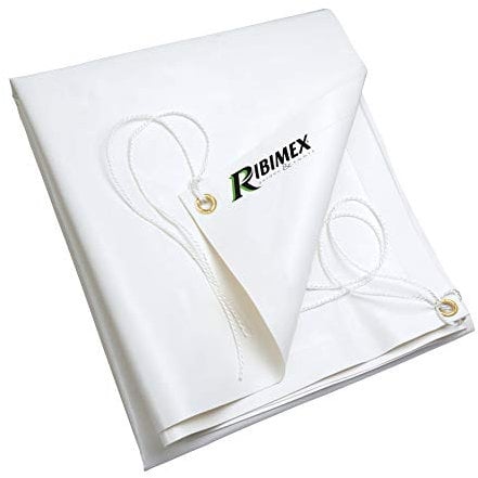 Ribiland 4534 Bâche PVC 5 x 8 m 650 g/m² Blanc