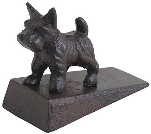 Stop porte petit chien en fonte