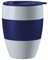 Koziol Milchkaffee-Tasse Thermobecher Aroma to Go 400ml in blau, Edelstahl, 1 Stück (1er Pack)