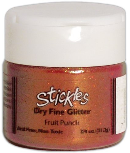 Ranger Stickles-Dry Fine Glitter, Fruit Punch